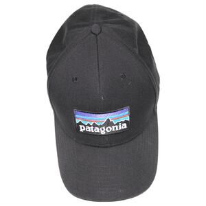 Patagonia Black Logo Rainbow Hat